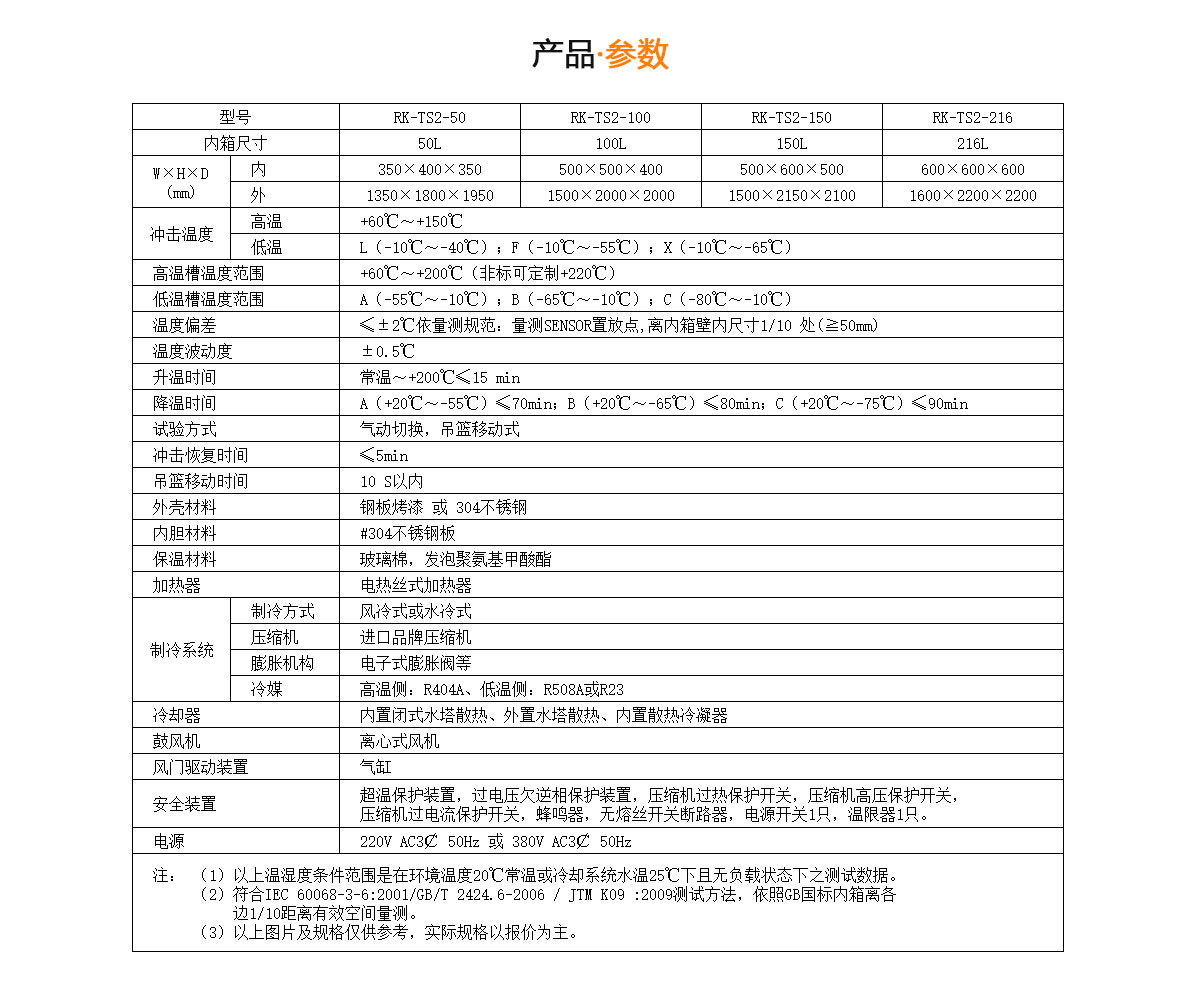 高低溫沖擊試驗箱細(xì)節(jié)圖瑞凱儀器